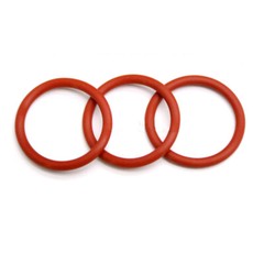 1-5mm Cross Section Food Grade Silicone Rubber O-Rings Seal Washer Red ALL SIZES