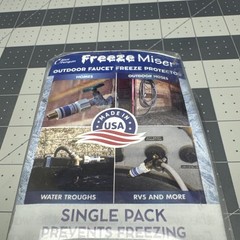Freeze Miser 1-Pack 6000-01 Outdoor Faucet Freeze Protection Extreme Conditions