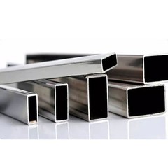 Stainless Steel 304 Square Tube 10-100mm Box Section Pipe 1-3mm Wall 100-300mm L