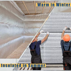 Free choice 16-315″ Reflective White Foam Core Insulation RADIANT BARRIER 5MM