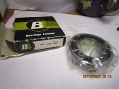 1.2500″ Bore x 2-1/4″ OD 0.5000″ W Single Row Radial Ball Bearing