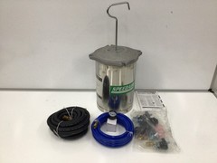 Speedaire 6Z899 2.5 Gal Capacity 50 Max PSI Stainless Steel Paint Tank