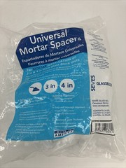 Seves Glass Block Universal Mortar Spacers For 3in And 4in Glass Block Spacers