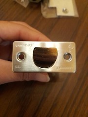 Lawrence Commercial Passage Door Handle Grade 2 Chrome Entry Door Lever Keyless