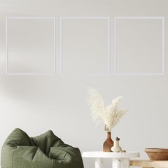 Ktinitk 3 Set Panels Peel And Stick Premade Wainscoting Accent Wall Panels For