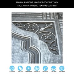 Artistic 3D Ceiling Tile Interior Decorative Panel PL65 Antique tin 10pcs