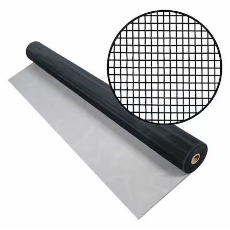 Phifer 3001231 Door And Window Screen, Aluminum, 42 In W, 100 Ft L, 0.01 In