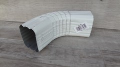 Amerimax 33-064 Gutter Galvanized Side Elbow 2″ x 3″ ~ White