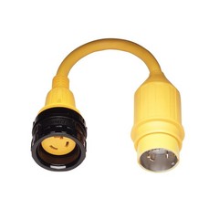Marinco Pigtail Adapters 50a 125/250v to 30a 125v