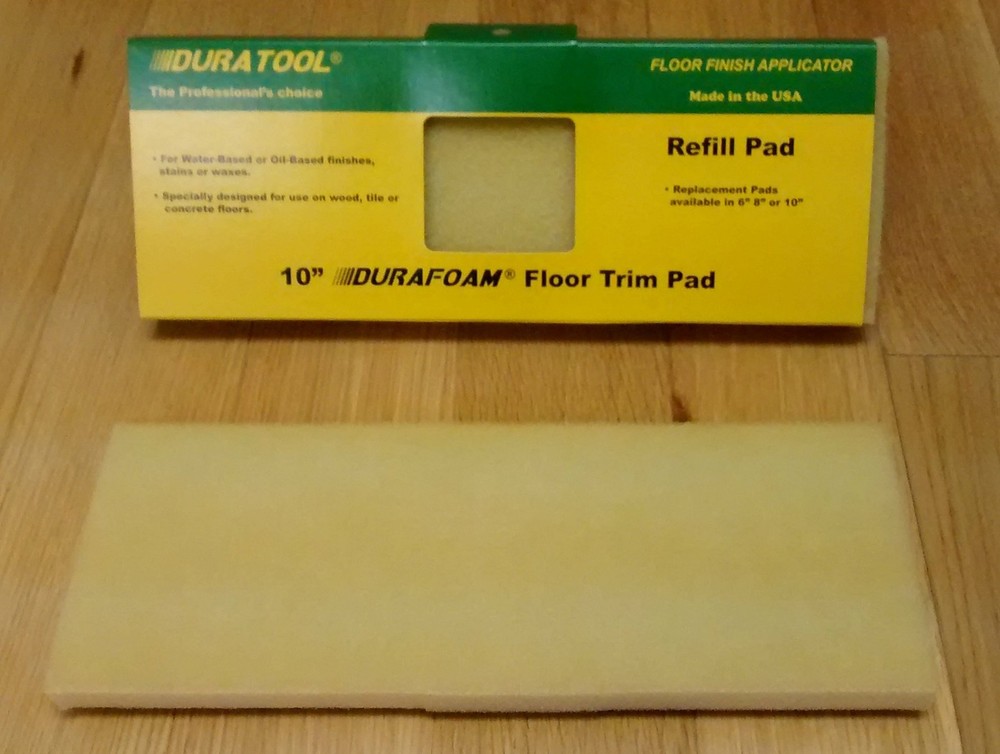 Duratool Durafoam 10″ Refill Floor/trim Pad Paint and Finish Applicator White