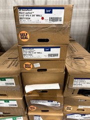 Lot of 2 AP Armaflex Black Lap Seal BST11034 1-1/2″ x 3/4″ Pipe Insulation