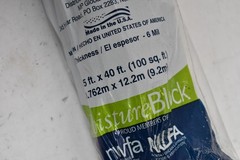 MP Global MoistureBlock Vapor Barrier 3’x40′ 100 sq ft 6 Mil Underlayment USA