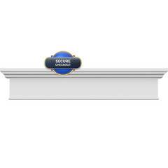 Ekena Millwork Endurathane Craftsman Crosshead Bottom Trim 28 Bottom Width X 32
