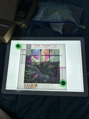 A4 Magnetic Light Board for Diamond Painting, Super Bright Drawing Tracing Pad