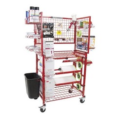 Innovative Tools ITTI-MCWM 22 x 35 x 67 in. Mobile Painters Prep Cart with Ma…