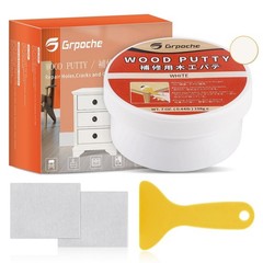 Wood Filler Putty, White Wood Putty Filler Paintable, Stainable, Sandable, 7 …