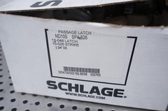 SCHLAGE SPA ND10S 626 Lever Heavy Duty Mechanical Office Lockset Passage 1 3/4