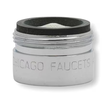 Chicago Faucet E2605jkabcp Spray Outlet, Brass, 13/16 In – 27, Chrome