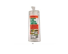 Clear Tarp 10 x 25 x 6 Mil Heavy Duty Plastic Sheet for Home and Garden Use