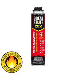 GREAT STUFF PRO Gaps and Cracks 24-oz Spray gun Spray Foam Insulation Canister