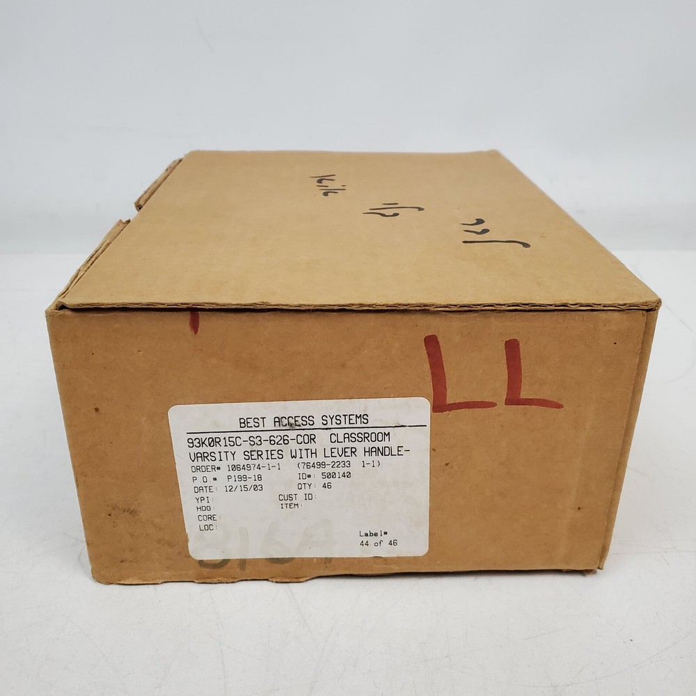 Best Access Systems 93K0R15CS3626COR Varsity Series Classroom Lever Less IC Core