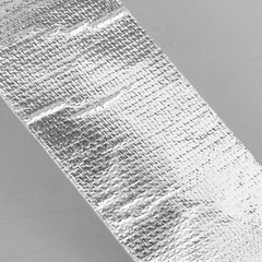 Insulated Aluminum Foil Cloth Heat Proof Tape Ducting Insulation