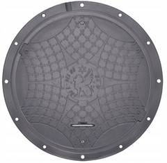 Manhole cover manhole cover DN600/800 A15 BabylonPlast™ grey