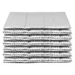 Double Bubble Reflective Insulation Panels 6-Pack 24 × 47.2in For Garage Door
