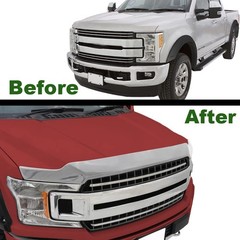 Bug Shield for 17-19 Ford F250-550 Super Duty Polycarbonate Silver HC3Z-16C900-A