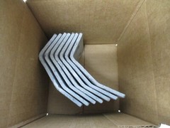 B-LINE 9G-1242, HEAVY DUTY HOLD-DOWN BRACKET, FOR VERTICAL TRAYS, LOT OF 6