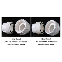 PVC Metric Plumbing Fittings Pipe For Aquarium Fish Tank Pond Solvent Weld White