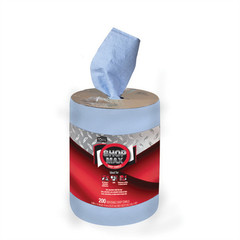 Tork Molnlycke ShopMax 450338 Centerfeed Dry Wipe, 218.33 ft L x 9.9 in W Roll,