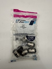 Sharkbite Evopex 1/2” Push To Connect T X 1/2′ End Stop 6 Pack