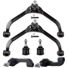 2 Front Lower Ball Joints + Tie Rod Ends Set Jeep Liberty 02-04 569161AB