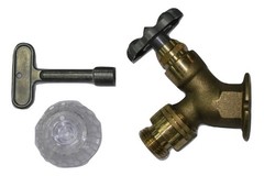 PROFLO PFWFF 3/4″ FPT INL NF Area Wall Faucet – Brass