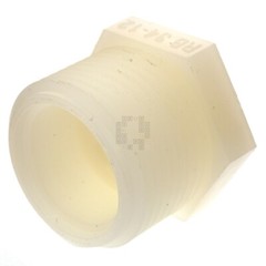 Anderson Metals 53610-1204 Nylon 1/4″ Female NPT x 3/4″ Male NPT Hex Bushing