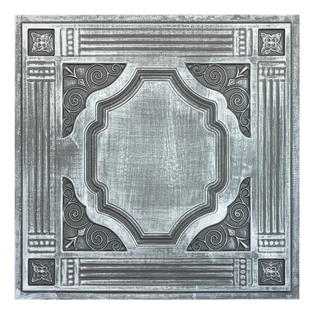 Artistic 3D Ceiling Tile Interior Decorative Panel PL65 Antique tin 10pcs