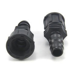 1/2″ 3/4″ Female BSP Thread 13 16mm Hose Barb Straight Plastic Connector Fitting