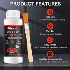 Rubber Coating Tool Handle Dip Spray Waterproof Anti-Slip Durable 150g