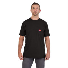 605B-2XMilwaukee Tool GRIDIRON Pocket T-Shirt – Short Sleeve Black 2X