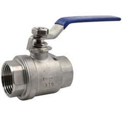 1/2“ 3/4” 1” 1-1/2” 2“ 2-1/2“ 3” 4“ Ball Valve NPT Full Port Stainless Steel 316