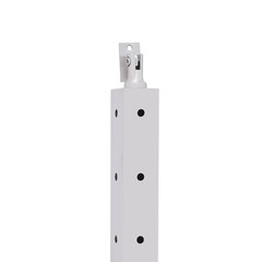 Stainless Steel Cable Railing Post 36 In Adjustable 0–90° Brushed Silver