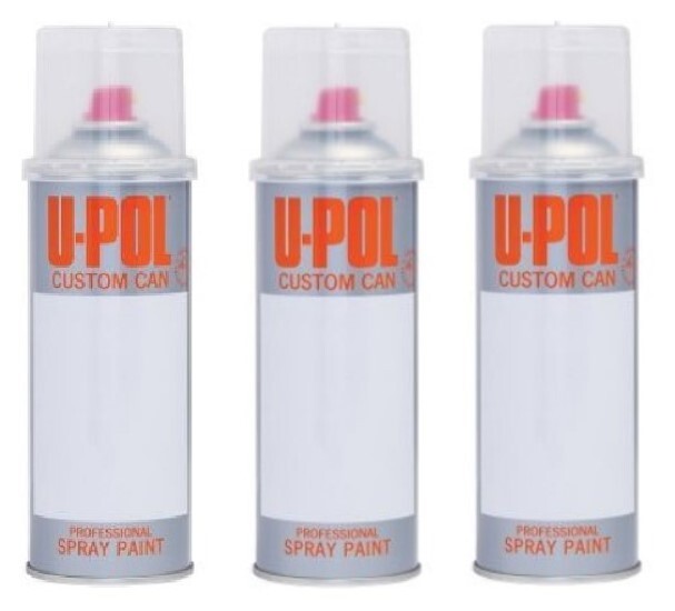 U-POL® Custom Can™ UP0851 Solvent Based Fill-One Aerosol, 400 mL (3 Pack)