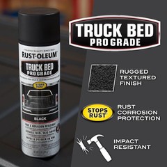 Rust-Oleum Automotive Pro Grade Truck Bed Coating, Black, 15 Oz Spray – 272741