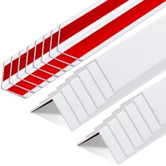 Sasylvia 20 Pcs 1-1/8 X 48 Inches Wall Corner Protector Guards Self Adhesive