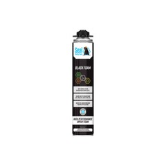 Seal Spray SEALASB12 All Season Black Gun Foam 23.3 oz Can – 12 Pack