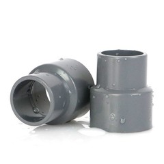 PVC Reducing Fitting Concentric Reducer Connector Grey Socket Coupling 20~160mm