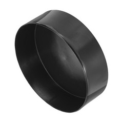 170mm (6 11/16″) ID Rubber End Caps Pipe & Fence Post Protectors Black