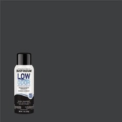 Rust-Oleum 156853 11 oz Low Odor Water-Based Spray Paint Blackout Gloss