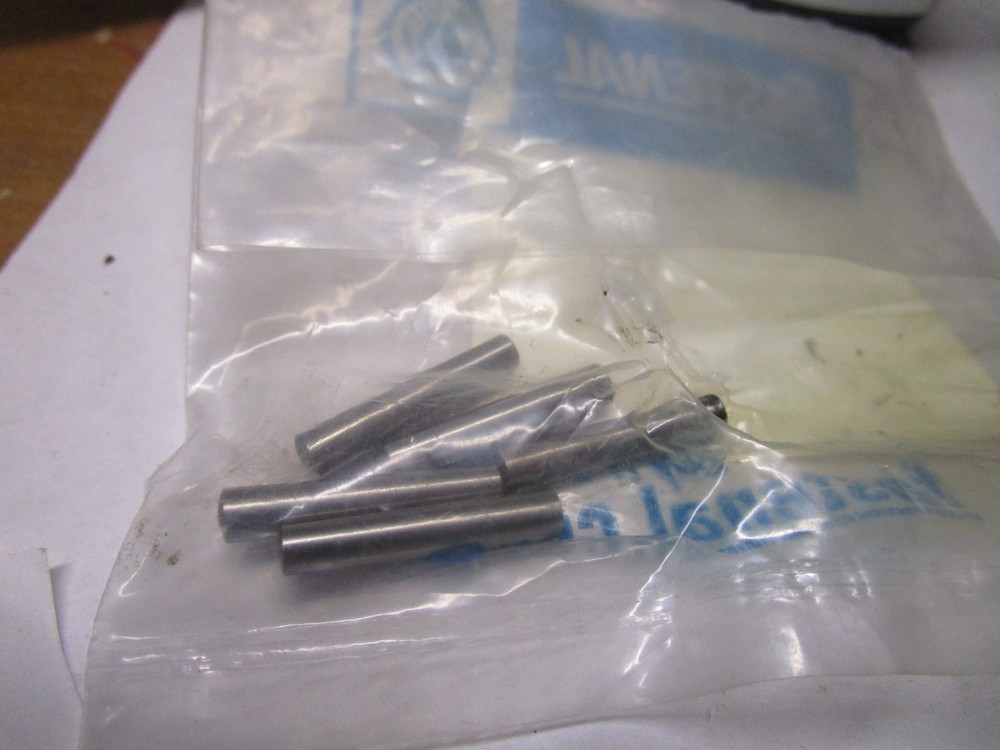 #2 0.172″-3/16″End Dia 1″L Plain C/S Std Tapered Pin QTY 5